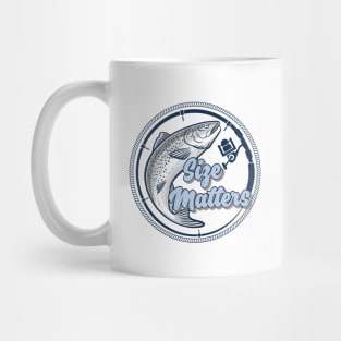 Size Matters Fishing Shirt Mug